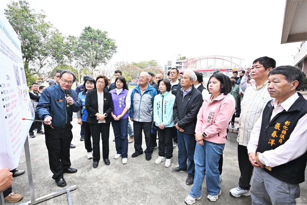埔心鄉員鹿路及中正路等周邊道路老化 縣府斥資4400萬元改善