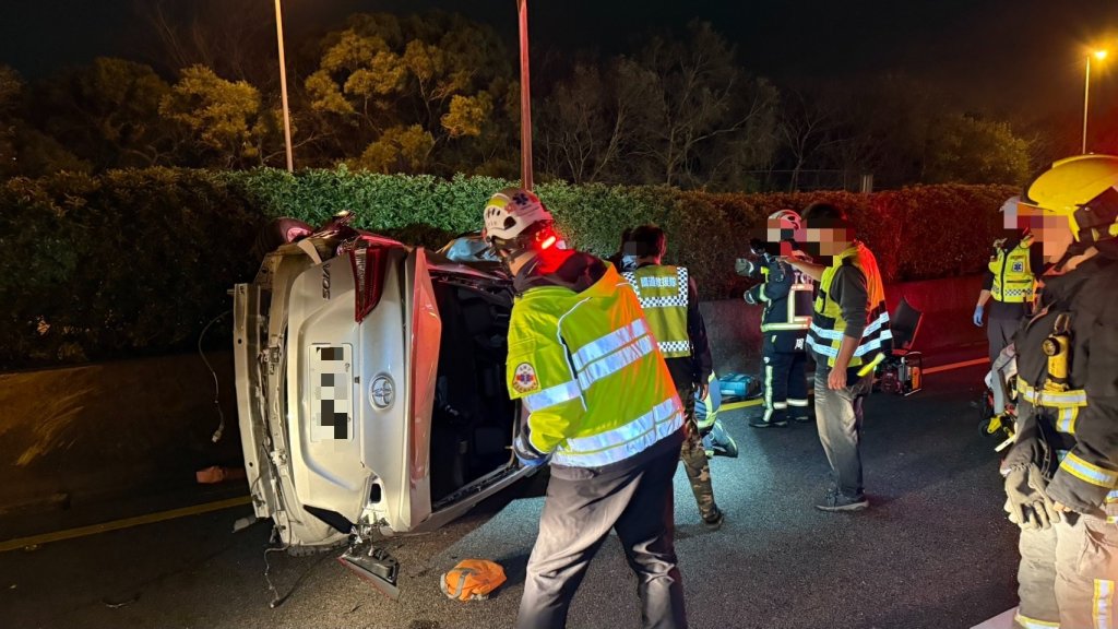 國3南下大甲段深夜追撞慘劇　疑似恍神釀連環撞致1死2傷