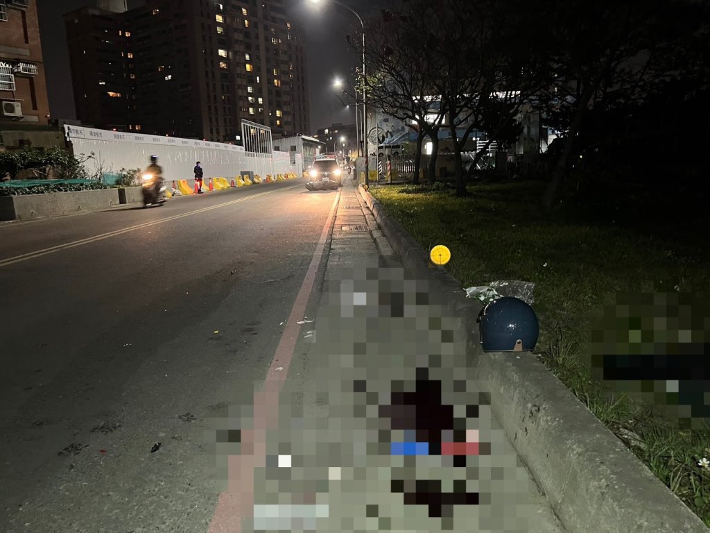 下月將臨盆！新莊孕婦自撞路緣彈飛再撞電桿　頭臉重創「1屍2命」