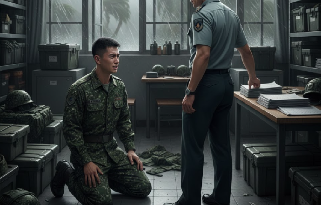 一兵手術當天遇颱風留營！上尉分配整理庫房「左膝韌帶斷裂」　法院判國賠27.2萬