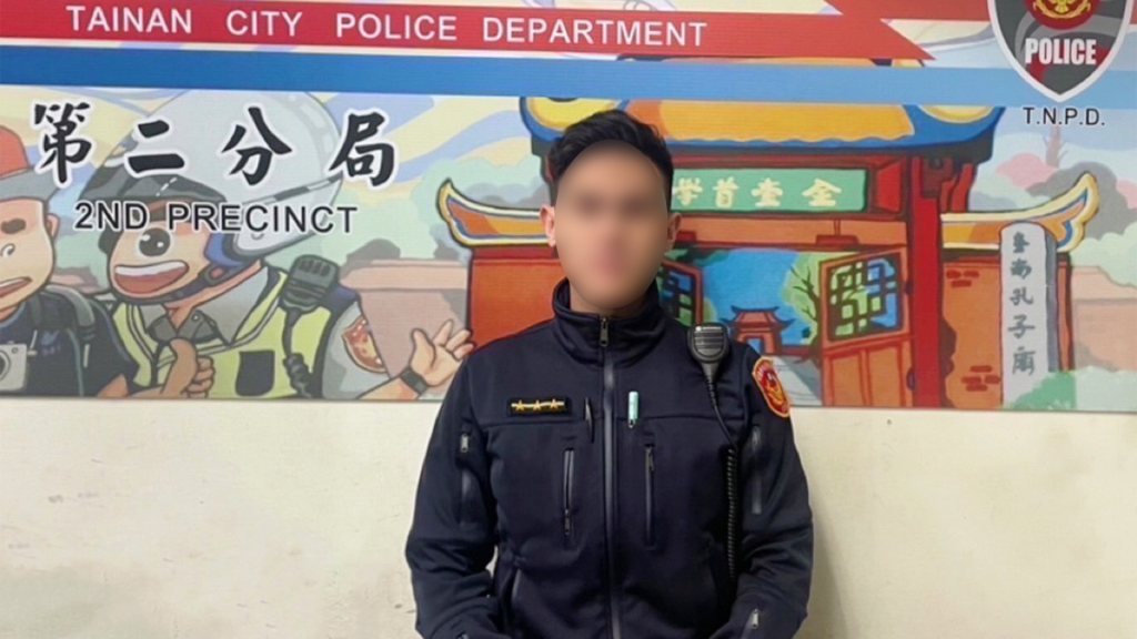 台南「警界彭于晏」翻車！攔酒駕疑放過後座省6千...還跑摩鐵待5小時　涉圖利、洩個資遭起訴停職