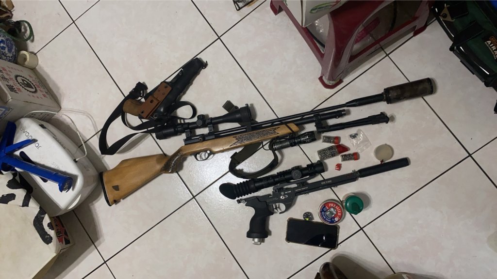 嫌吵！文山夜班保全吸毒後持槍「掃射幼兒園」　警搜出3把長短槍裁定收押