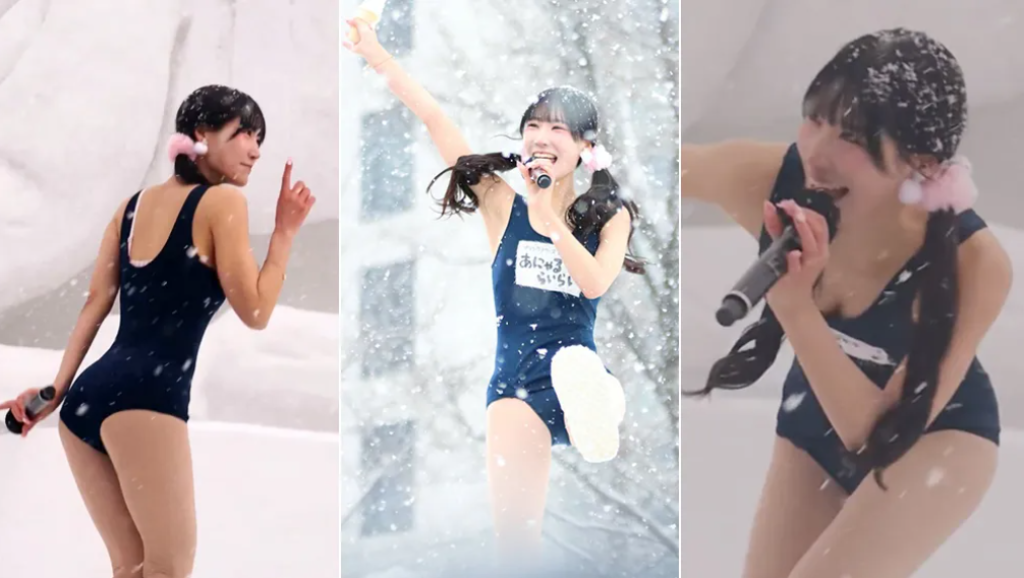 零下穿泳裝表演挨轟！道歉後再「拍賣當天泳衣」惹議