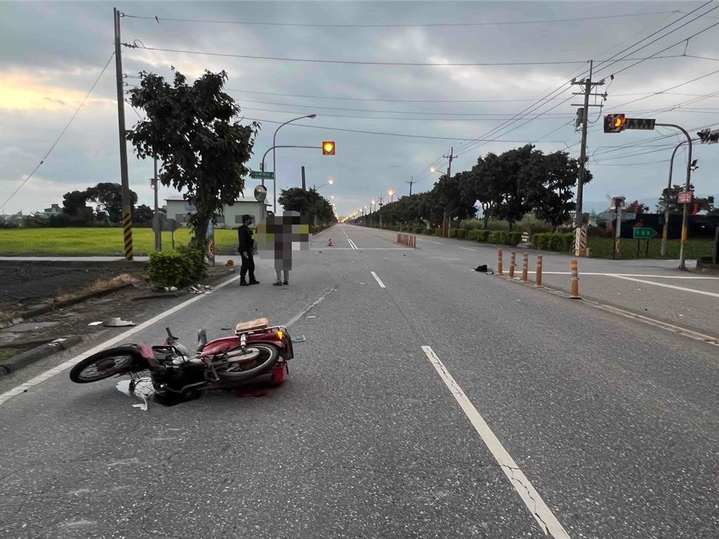 花蓮知卡宣大道死亡車禍！7旬婦外側車道左轉遭後方同向小客車猛撞慘死