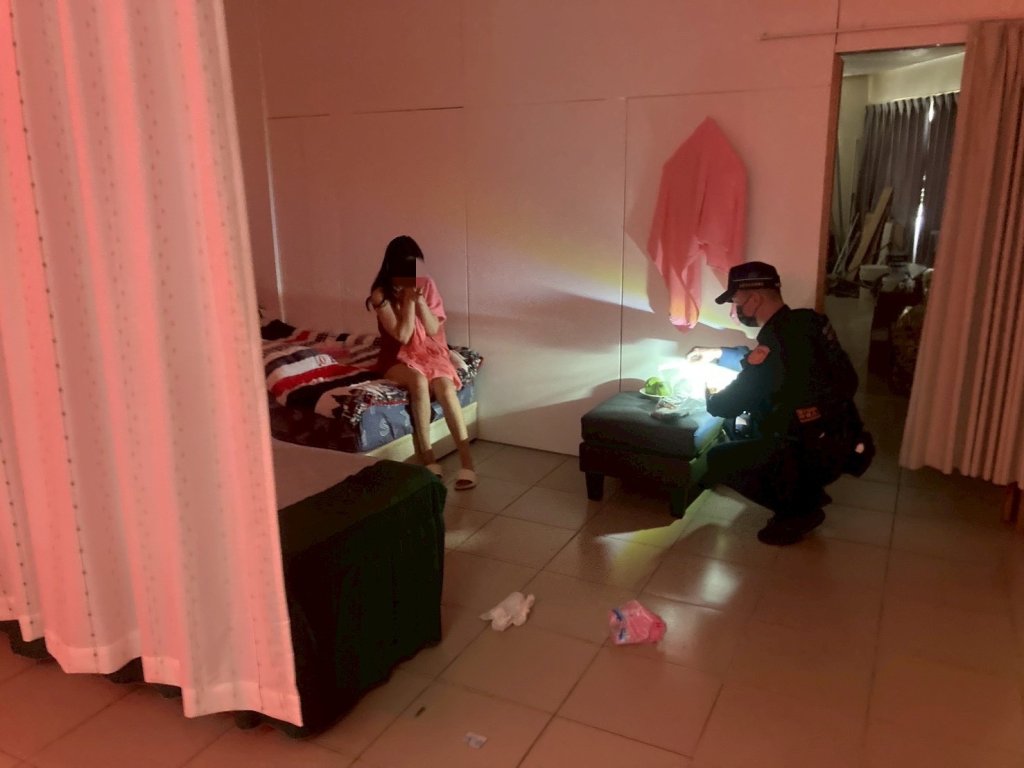 春節前夕掃黃！　中壢分局查獲5名外籍女子賣淫