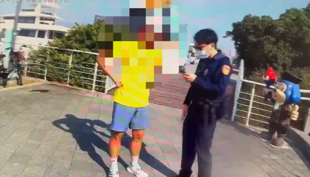 影/中油海洋公園按鈴惹禍！兩男口角互毆 警依法裁罰最高1萬8