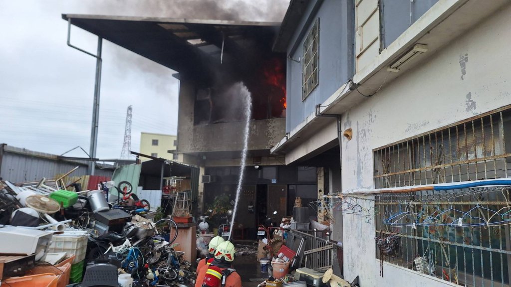  新竹民宅火警！　無人傷亡受困原因待查