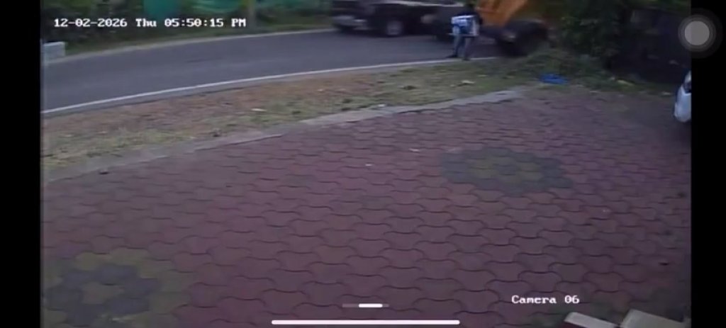 影／驚悚！印度起重機閃來車「輾過路人」逃逸　監視器影片網路瘋傳