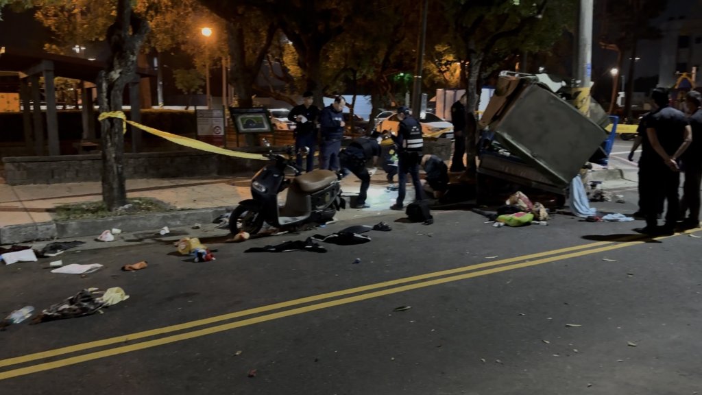 毒駕男幫友載5童「出門吃飯」！拒檢亂衝撞電桿　5童全送醫