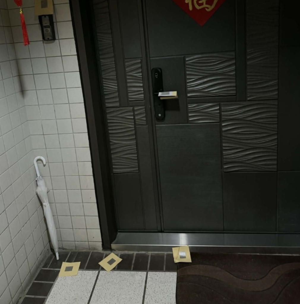 初七開工家門口驚見冥紙、被恐嚇送棺 民眾控鄰居所為