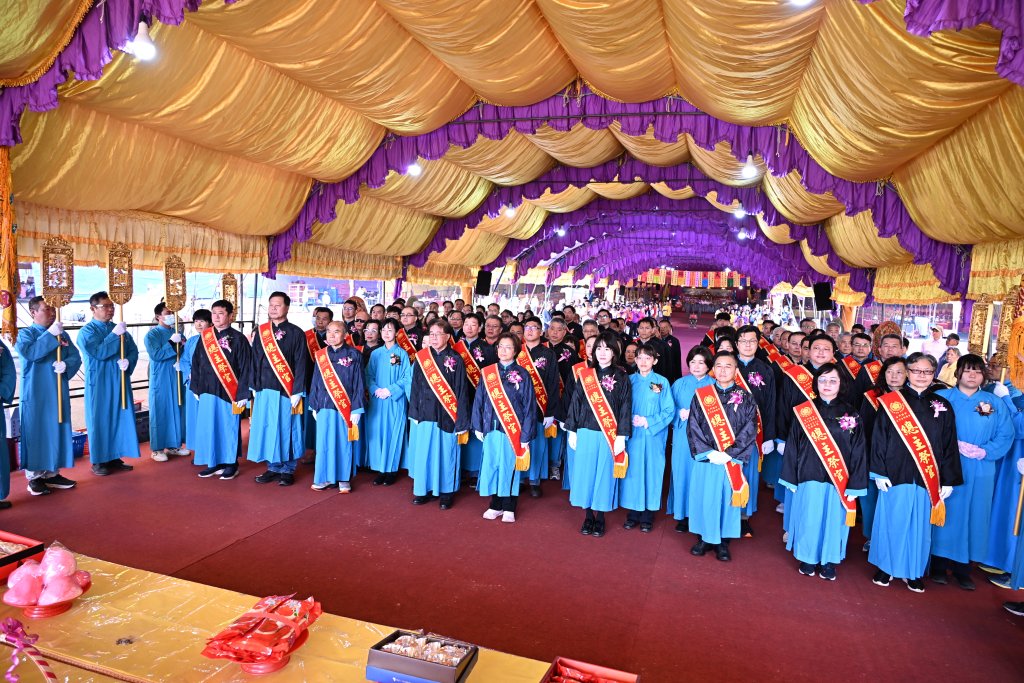 天官賜福陰陽兩利大法會 儒宗三獻祝壽大典祈願眾神護佑彰化