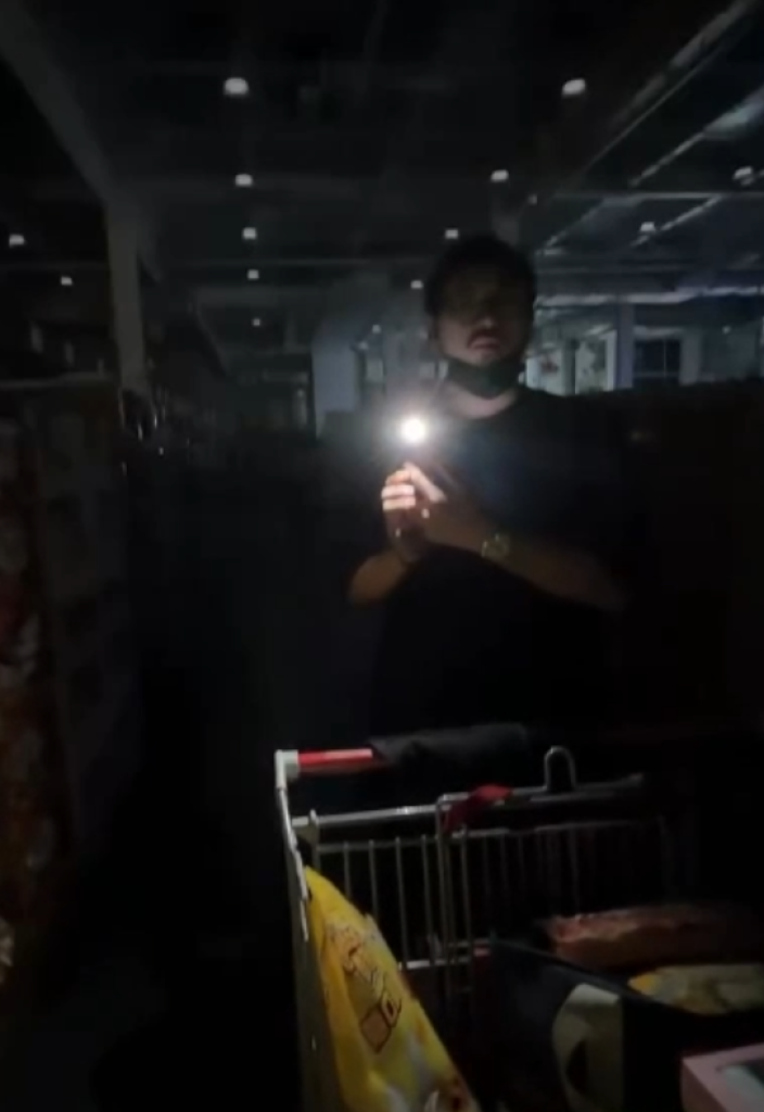 電台中北屯好市多一帶中午停電近2小時！　地下電纜故障造成