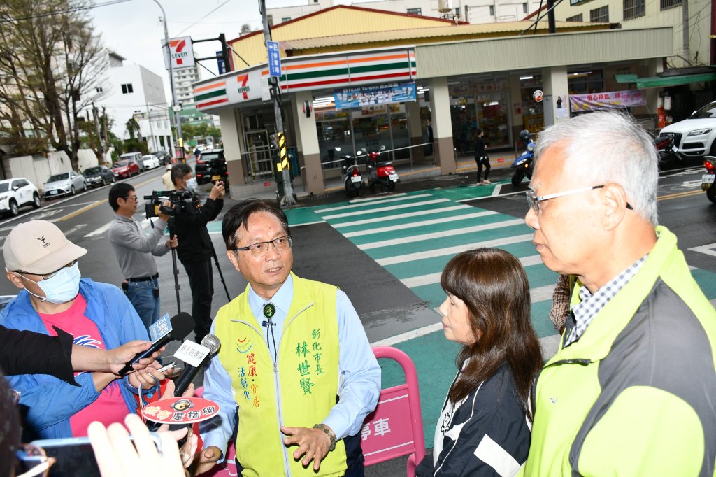 縣府重劃大埔路人行道、車道標線1年 地方爭議不斷 林世賢市長認為該再檢討