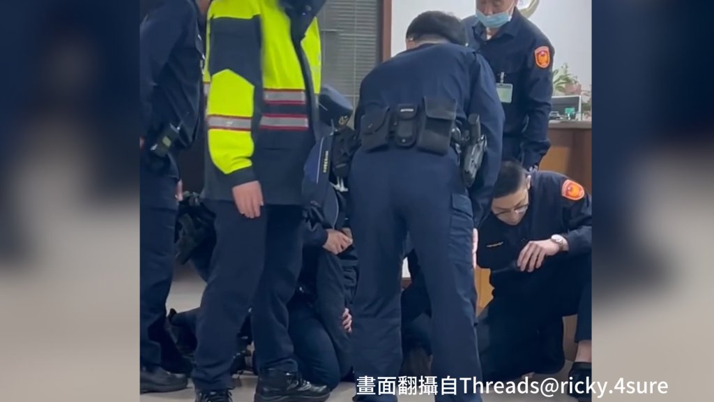 議場在質詢　醉男自稱律師闖立法院咆哮鬧事