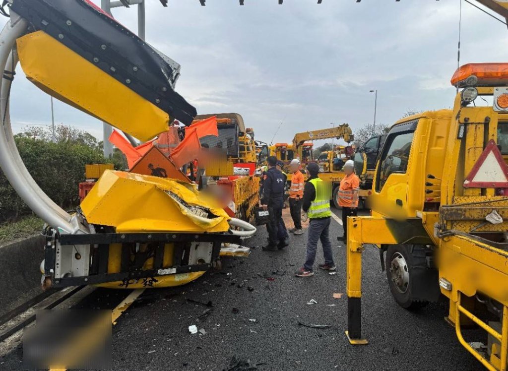 又是輔助車撞緩撞車！　國道3號苑裡路段事故女駕駛送醫