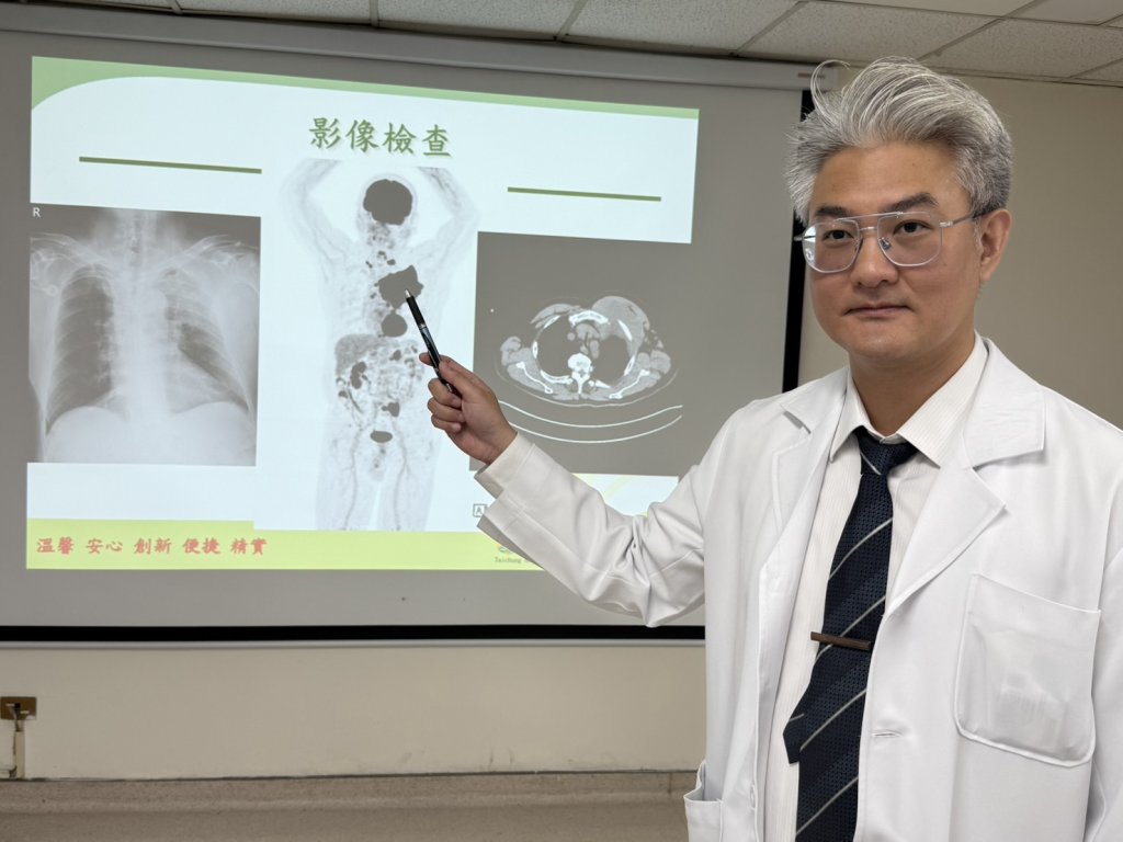 14公分淋巴癌長到胸部差點破出來  醫師苦勸忙碌企業主積極治療見效