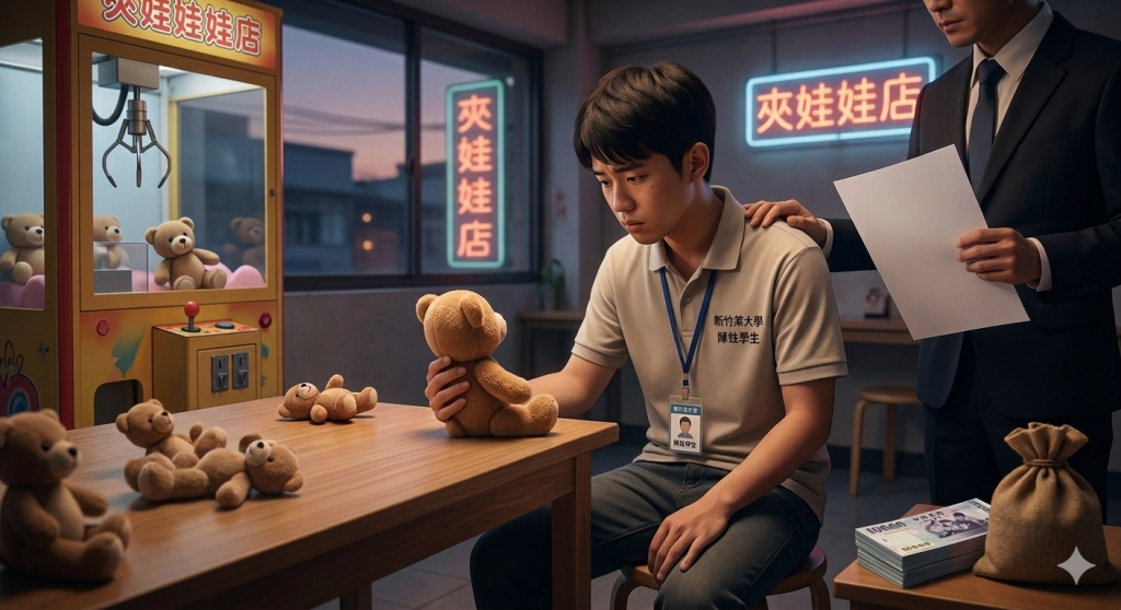 娃娃機店員私自「放水」慘了！機台洞口擺貨讓客輕鬆抓　害老闆損失80元遭判刑繳公庫1萬