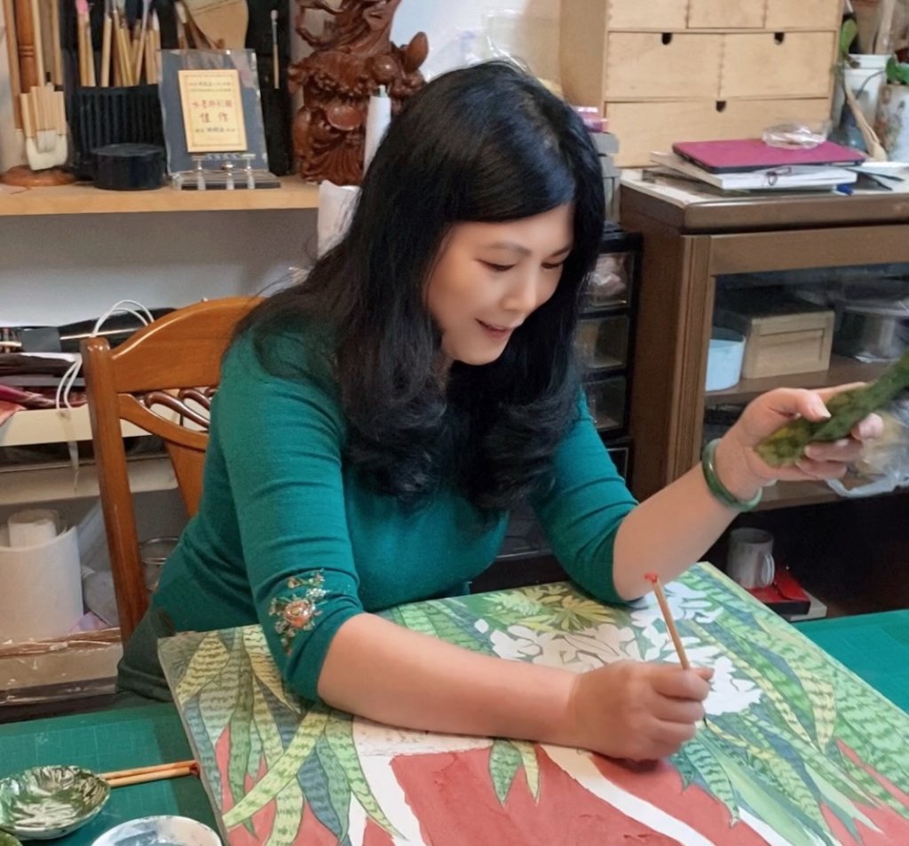 台灣藝術家廖庭玉作品登上京都市立美術館 《靜聽花開》亮相「芸象萬千·京都美展」