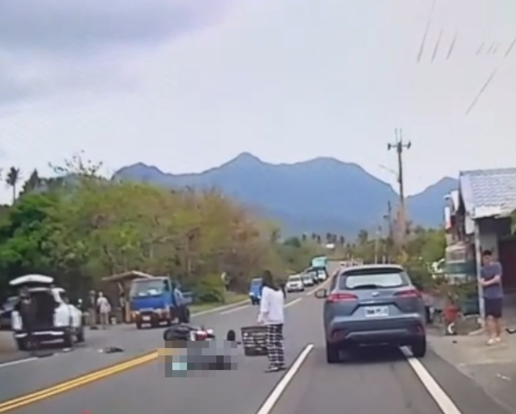 台東死亡車禍！休旅車機車對撞　機車騎士傷重不治