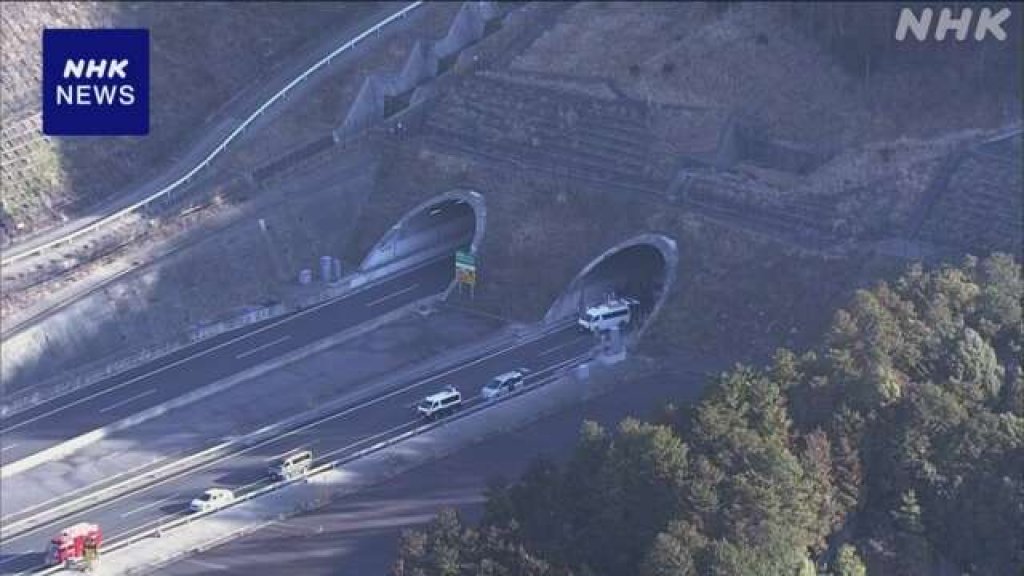 日本高速隧道連環撞起火！多車燒成廢鐵　釀多人死亡