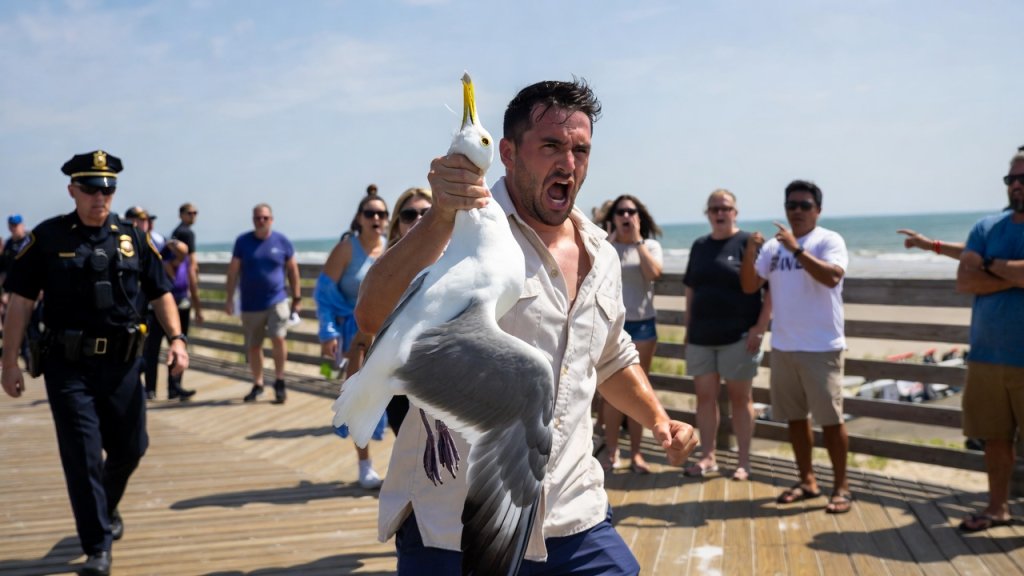 薯條引爆殺機！女兒吃薯條被海鷗搶　父怒抓掐死牠遭判刑