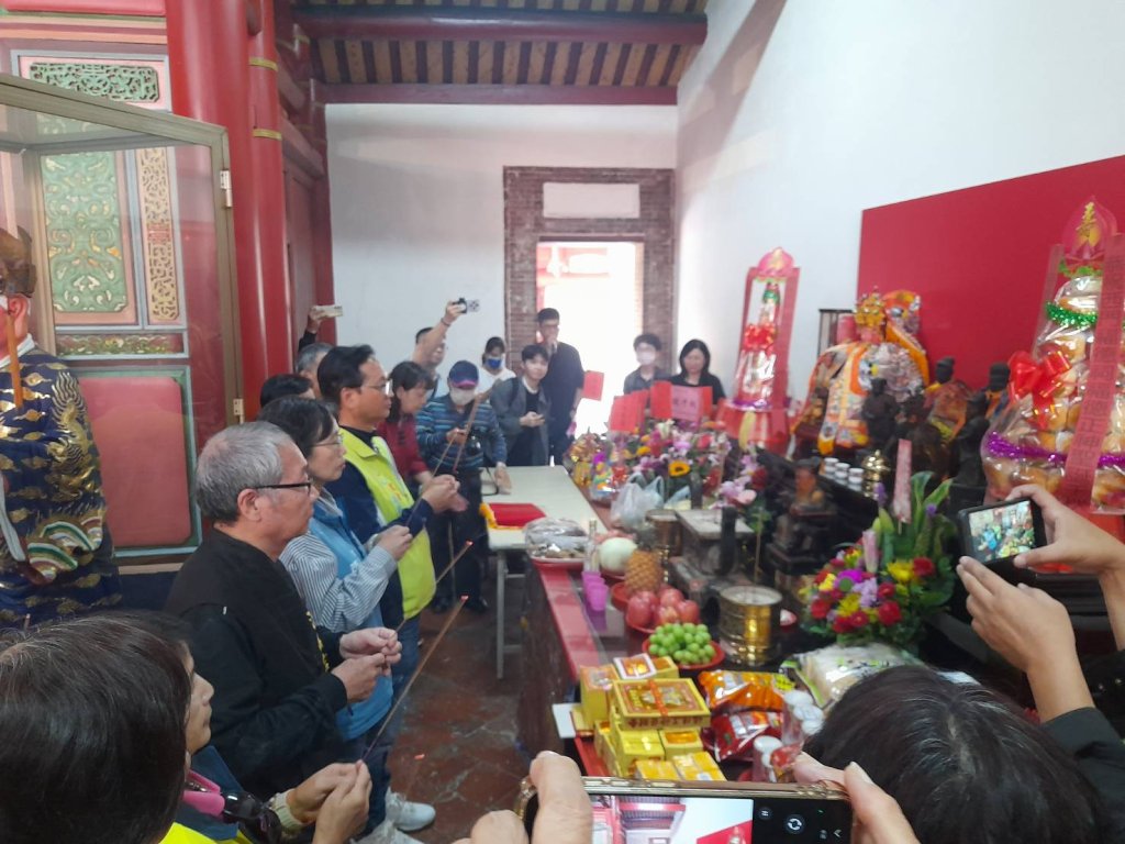 縣定古蹟彰化西門福德祠修復工程3月23日舉行開工典禮