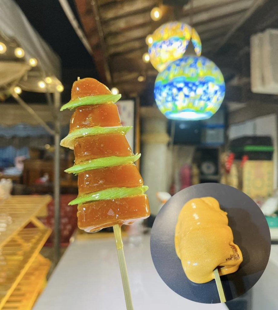 台南糖伯伯推「糖葫蘆吃到飽」1人1699元引發熱議　業者稱椪糖烏魚子1串500「吃3.398串不就回本了」