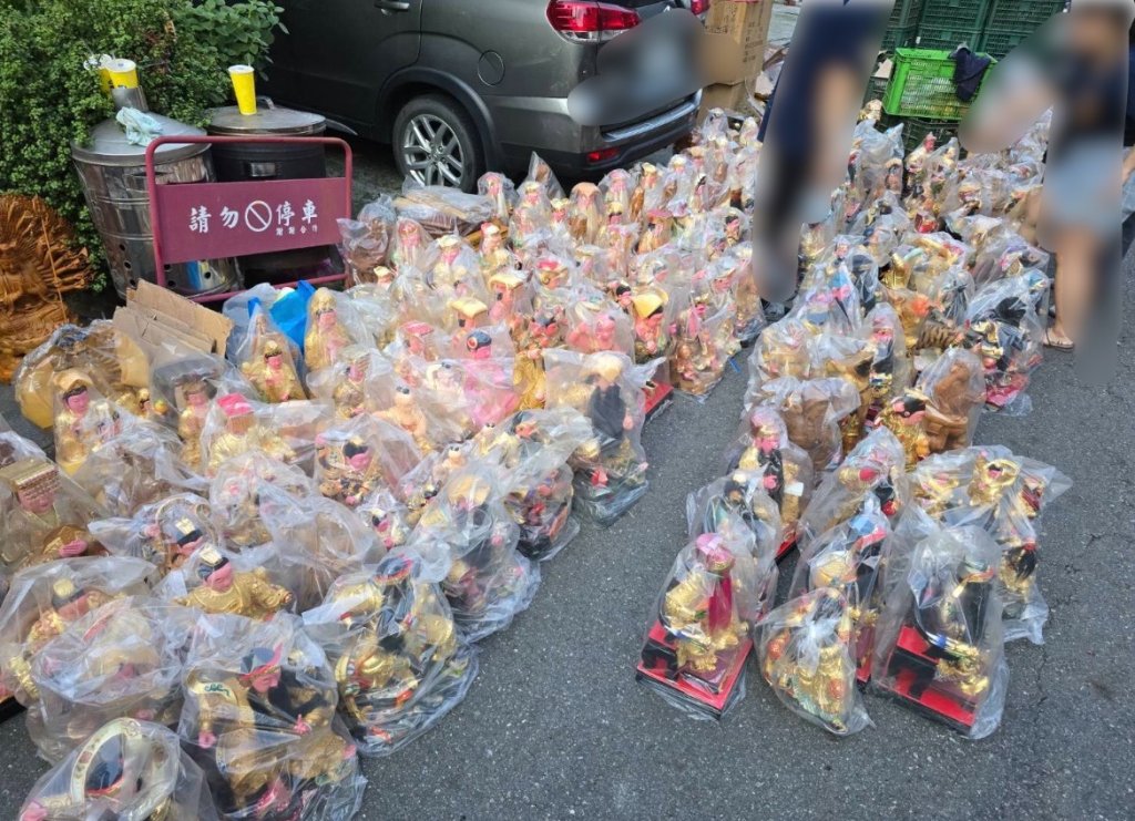 神明也敢偷！高雄破7500萬佛像大案　千尊神像被搬光內鬼現形