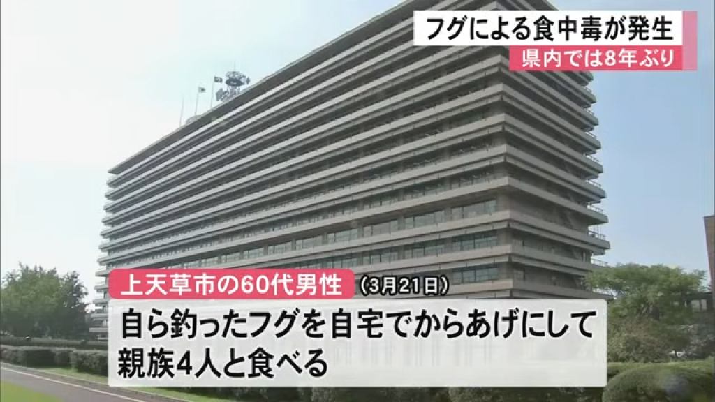 影／無照處理河豚出事了！日本男釣到帶回家製成炸物4人吃　2女手腳口部麻痺送醫