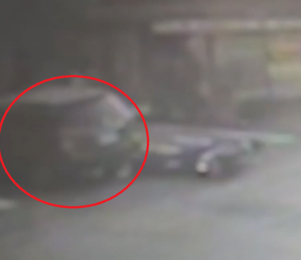 撞擊畫面曝光！　台中神岡休旅車撞倒機車逃逸