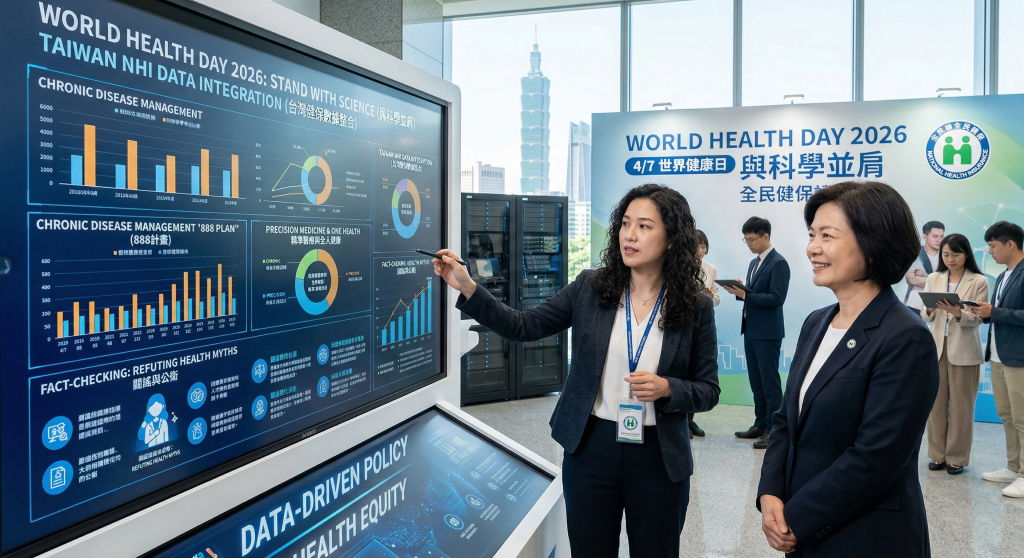 2026世界健康日：台灣健保「與科學並肩」推動888計畫與精準醫療