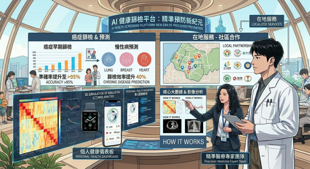 衛福部推 AI 輔助篩檢，肺癌、乳癌及慢性病管理將進入「智慧導航」時代