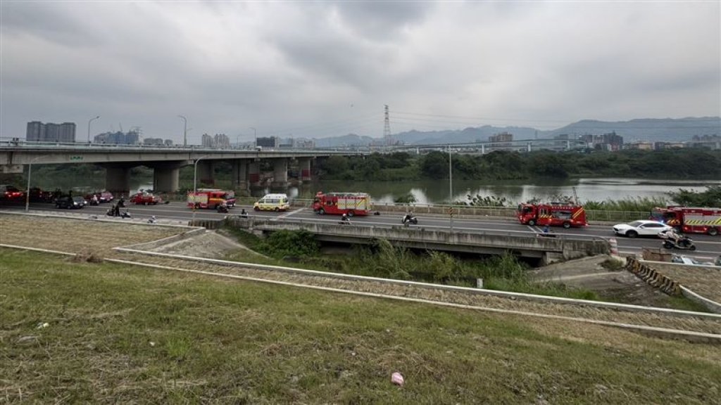 空軍女軍官城林橋落水失蹤2天　尋獲已成冰冷浮屍