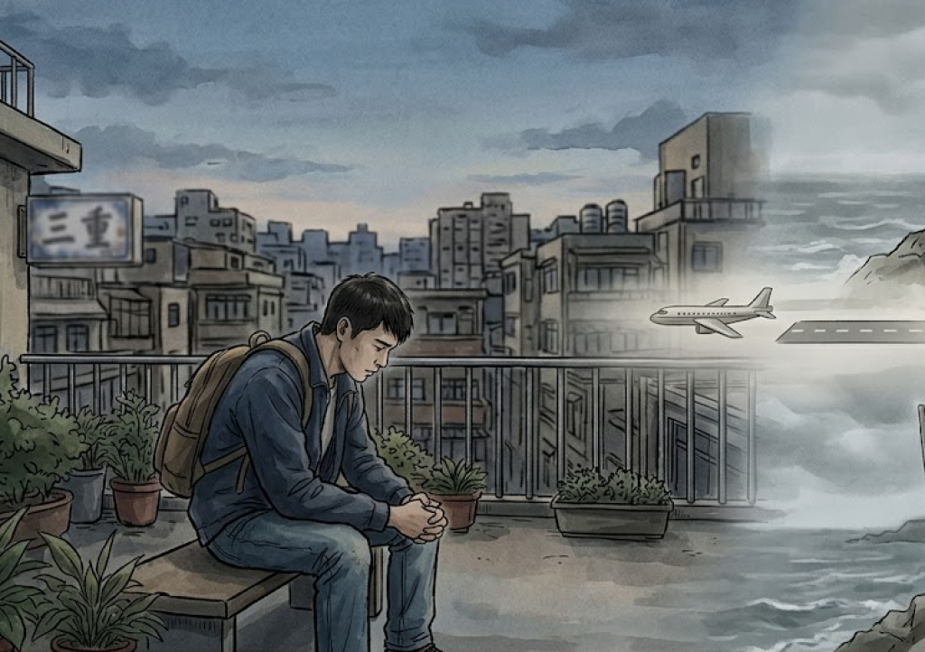 馬祖下士服役不悅！搭機回台躲三重區旅館及天台廣場　逃3天逾假未歸遭判刑