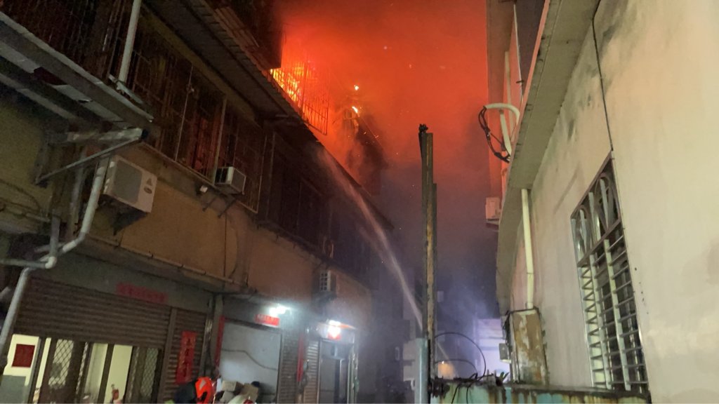 台中沙鹿民宅死亡火警！男子葬身屋內　鄰居稱死者曾揚言縱火