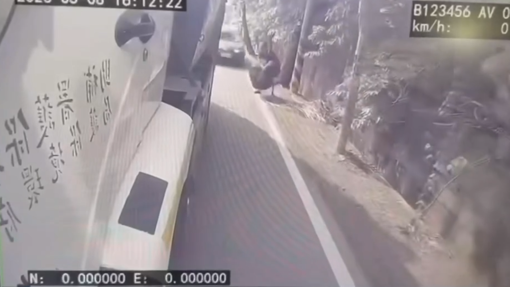 有片／台南婦倒垃圾竟慘死！黑車「硬鑽車縫」猛撞釀禍　肇事男：腦袋空白