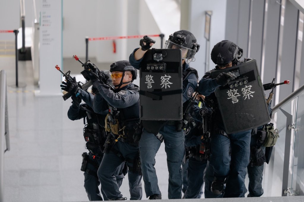 臺中警「靖勇實警演習」首導入無劇本驗證　會展中心模擬重大危安事件跨域應變