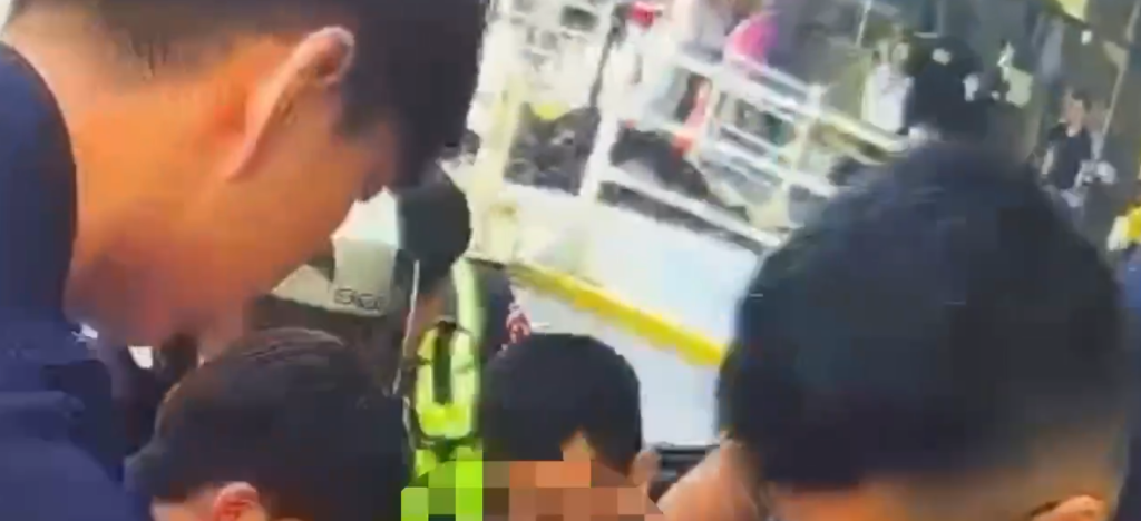 國父紀念館旁喋血衝突！男子騎單車與夫妻發生口角爆怒　水果刀刺傷丈夫手臂