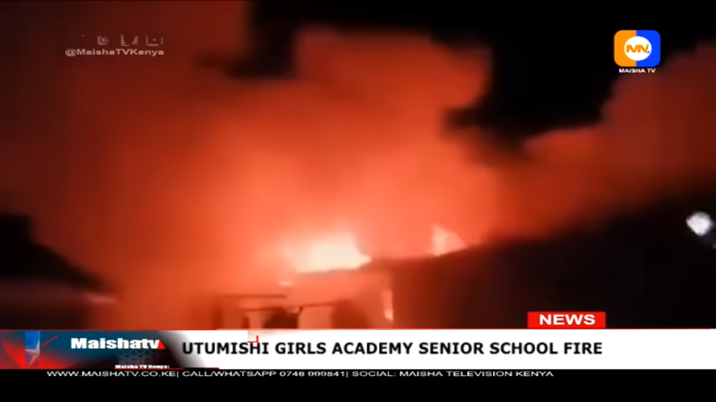 宿舍惡火燒2小時！肯亞女校16死79傷　爆房門疑上鎖逃不了