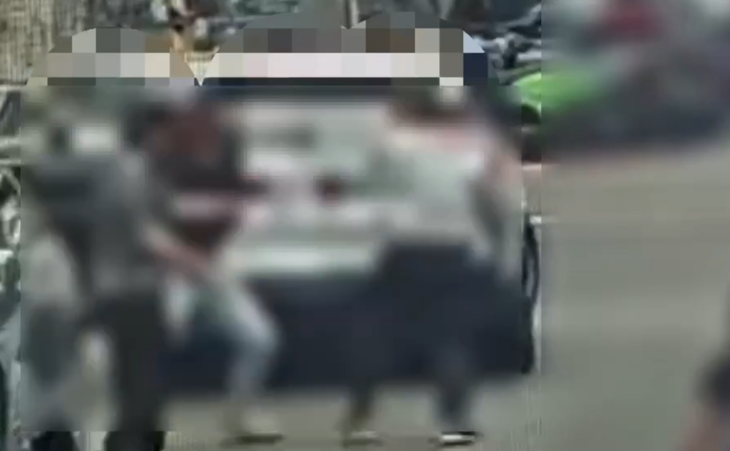 忠孝東路行車逆向引發肢體衝突！　3人受傷警方依法送辦