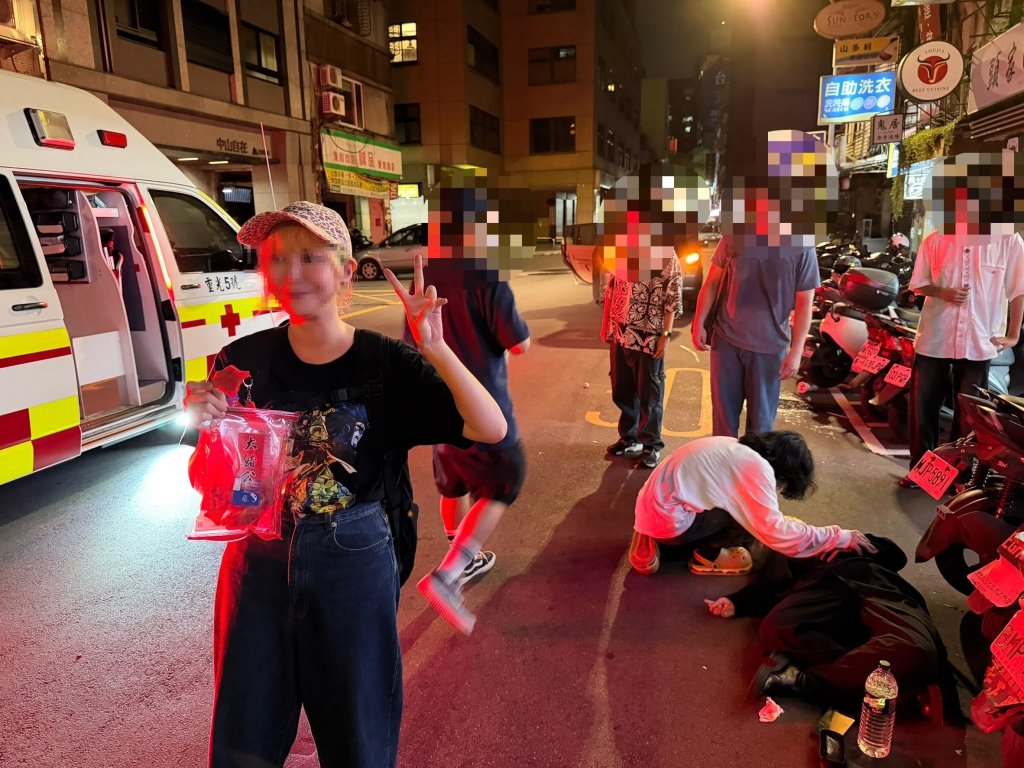 樂團成員內鬨！　中山北路夜店外噴辣椒水群眾「咳的咳吐的吐」狂逃