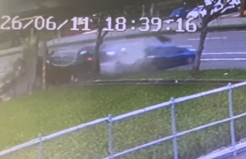 疑兢速毒駕釀慘劇！　梧棲自小客車自撞兩死一傷
