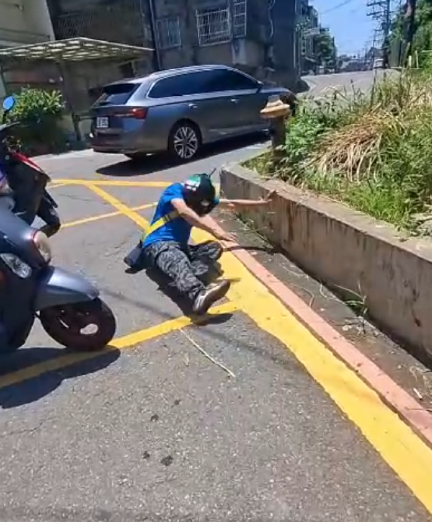 語無倫次站不穩摔倒！　桃園八德阿北酒駕肇逃醜態畢露