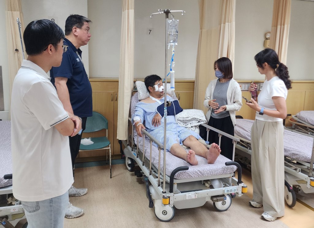 大甲警攻堅查緝遭衝撞　小隊長手肘粉碎性骨折送醫開刀