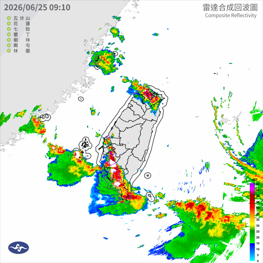 快訊／下不停！15縣市雨彈狂炸「氣象署11:00啟動大規模豪雨作業」