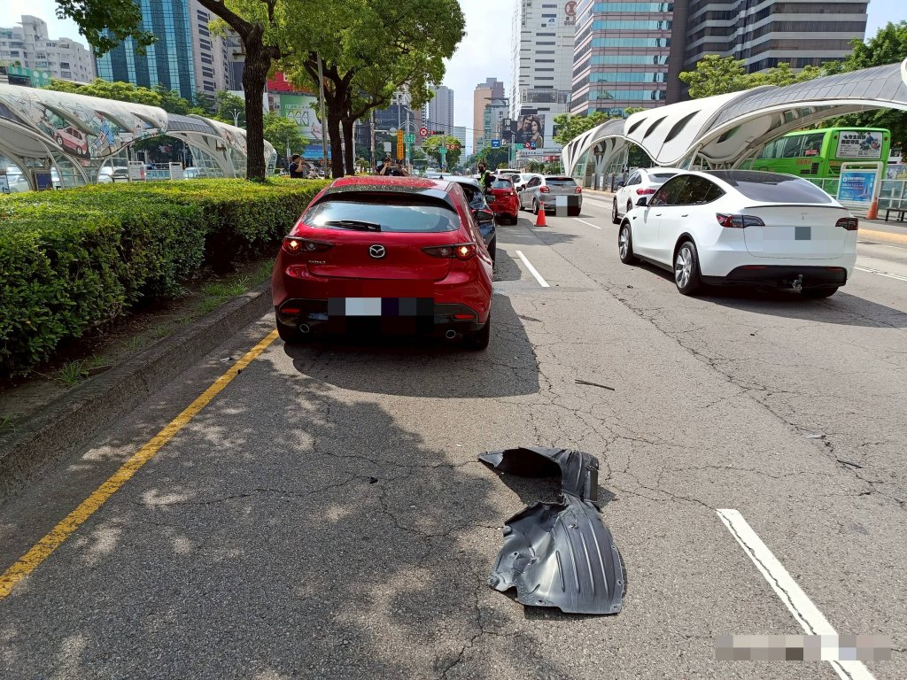 台中毒駕釀4車連還撞2人受傷！　駕駛移送法辦建請檢方聲押