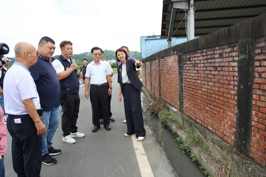 路平、排水、護岸一次改善　許淑華會勘名間21處農水路 核定3061萬元經費