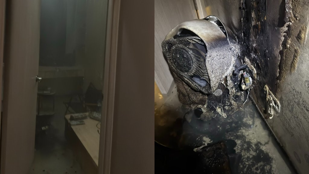 獨／高雄新建案大樓22F竄火！空氣清淨機自燃　屋主靠「這設備」救一命