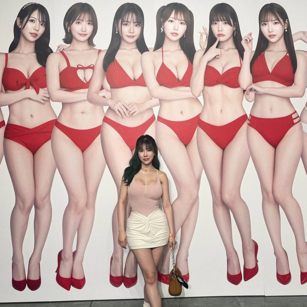丹妮婊姐逛成人展被當女優！遊客狂問：妳攤位在哪？