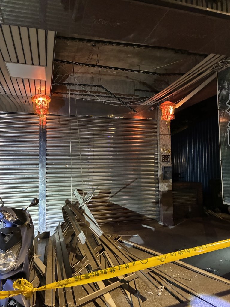再傳疑似黑幫報復！樹林開發公司遭投擲爆裂物　是否與明仁會堂口遭槍擊有關警追查中